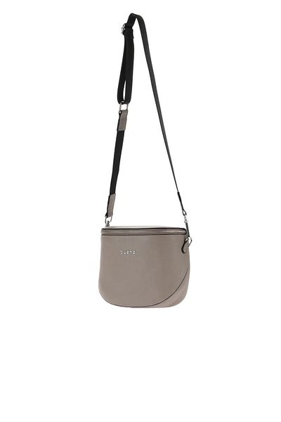 Bueno Shoes Geantă de damă din piele gri - 01wby3606