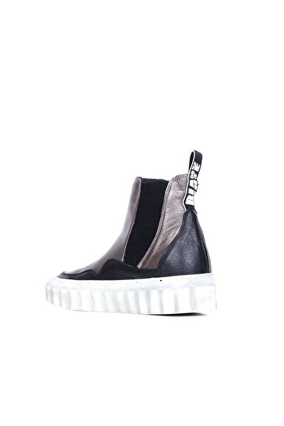 Bueno Shoes Γυναικεία Αθλητικά Μποτάκια - Ασημί Δερμάτινα, Μοντέλο 01wr8601