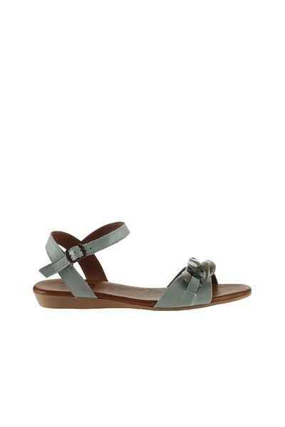 Bueno Shoes Sandale de damă din piele albastră - model 01wu7402