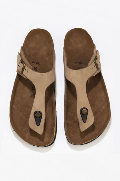 Bueno Shoes Kum Nubuk Deri Kadın Parmak Arası Terlik 05wt101