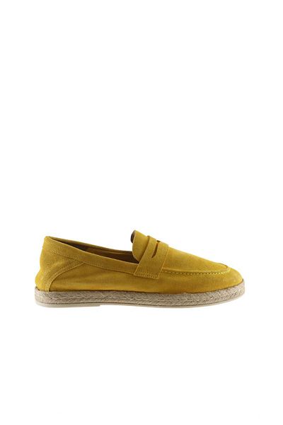 Bueno Shoes Espadrile din piele intoarsa pentru barbati - galbena, model 01ms12700