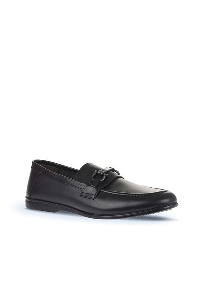 Bueno Shoes Ανδρικό Loafer - Μαύρο Δερμάτινο, Μοντέλο 21ma413