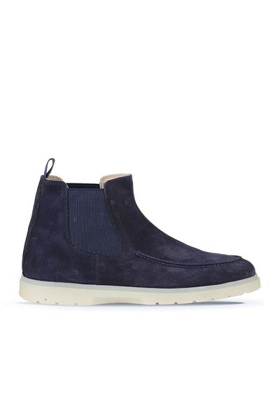 Bueno Shoes Ανδρικές μπότες σουέτ Navy Blue - 11mb24219