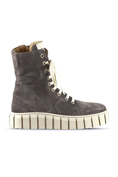 Bueno Shoes 01wt3404 Μοντέλο Mink Suede Γυναικείες Flat Μπότες