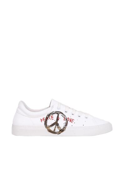 BUENO Shoes Beyaz B25c02 Kadın Spor Ayakkabı 01wq4704