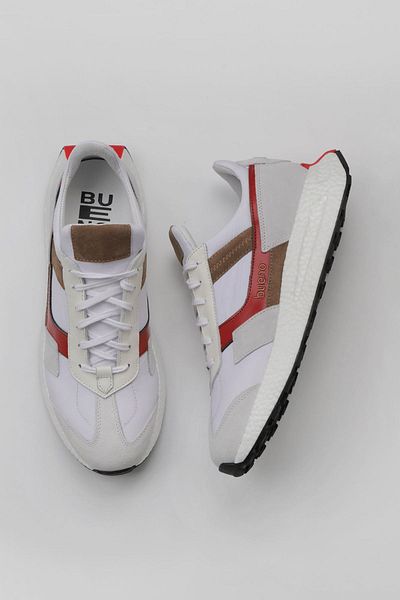 Bueno Shoes Ανδρικά αθλητικά παπούτσια - Λευκό Multi Leather, 10m2891266