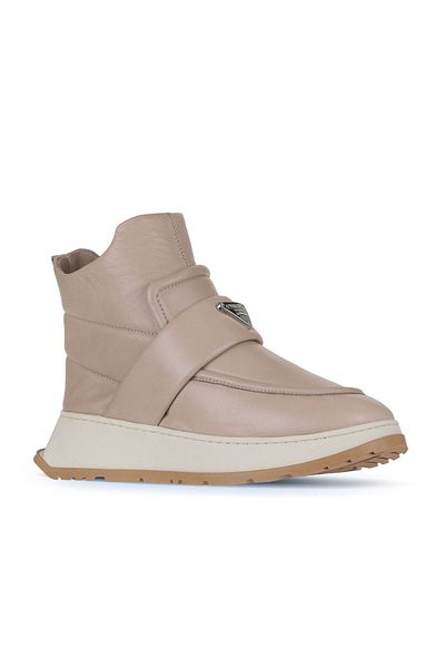 Bueno Shoes Γυναικείες μπότες με τακούνι Mink Color - 01wa7403-502