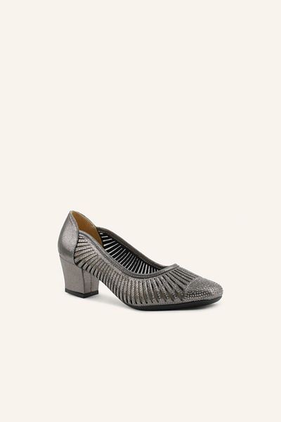 MARCATELLI Pantofi cu toc platină