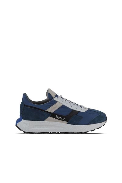 Bueno Shoes Ανδρικά αθλητικά παπούτσια - Λευκό Multi Leather, 10m2891266