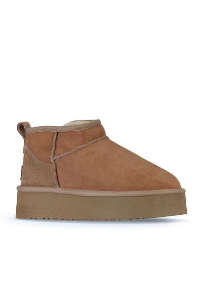 Bueno Shoes Suede γυναικείες μπότες με τακούνι - Sahra 05ag2074054