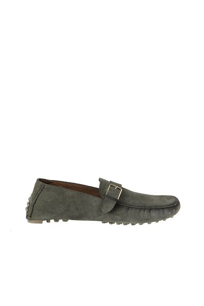 Bueno Shoes Loafer pentru bărbați - piele intoarsa deschisa kaki, 10m 102661