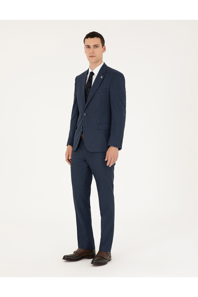 Pierre Cardin Lacivert Slim Fit Takım Elbise 50295825-VR033