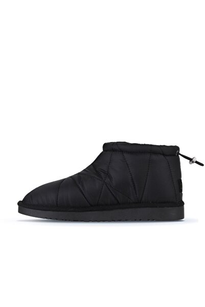 Bueno Shoes Siyah Paraşüt Kadın Düz Bot 05ag6004055