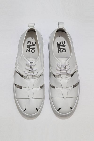 Bueno Shoes Ανδρικά Αθλητικά Παπούτσια 01ms11302 - Λευκό Δερμάτινο