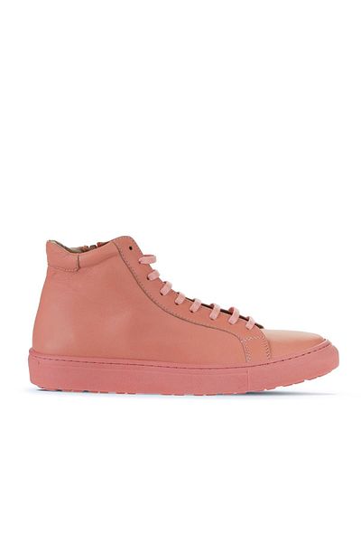 Bueno Shoes 01wz7700 Μοντέλο Ροζ Δερμάτινες Γυναικείες Μπότες