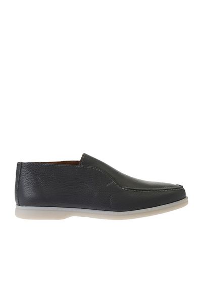 Bueno Shoes Ανδρικές γκρι δερμάτινες μπότες Flotter - 05ms105