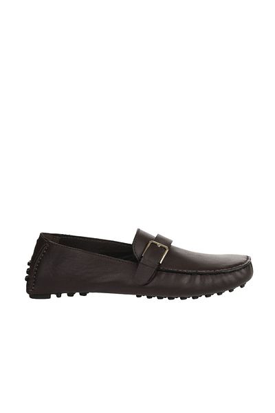 Bueno Shoes Мъжки мокасини Sofitel от кафява кожа - 10m102661