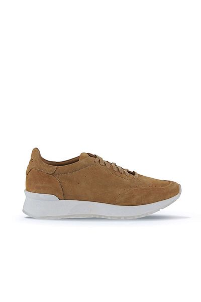 Bueno Shoes Мъжки маратонки - бежови велурени, модел 11m23270