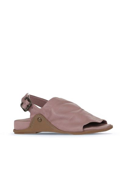 Bueno Shoes Sandale de damă din piele Dusty Rose - 01wu7603