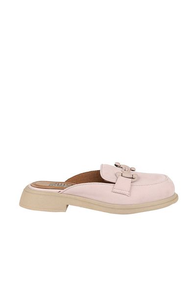 Bueno Shoes Γυναικείες παντόφλες με χαμηλό τακούνι Nubuck - 01wy8701
