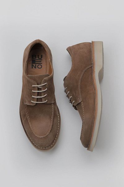 Bueno Shoes Ανδρικά παπούτσια Classic Tan Suede - 10m00741