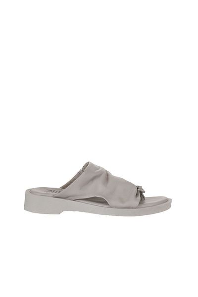 Bueno Shoes 01wy2910 Model Flip Flops de damă din piele gri