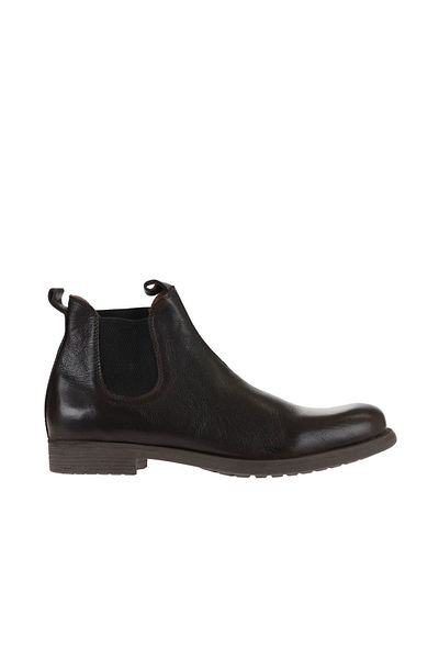 Bueno Shoes Мъжки ботуши - Кафяви кожени ботуши NPL, Модел 01mv10500