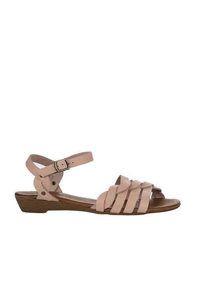 Bueno Shoes Pudra Deri Kadın Sandalet 01wu3901