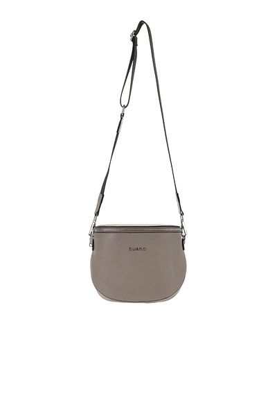 Bueno Shoes Geantă de damă din piele gri - 01wby3606