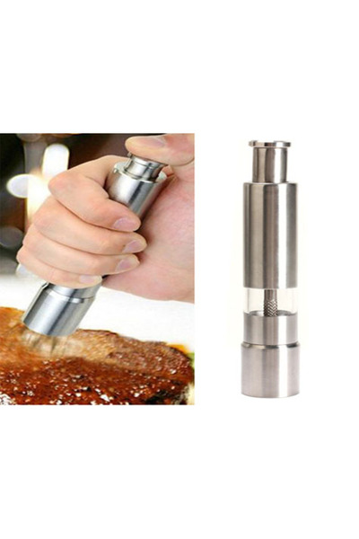 deryame Stainless Steel, Push Spice Mill