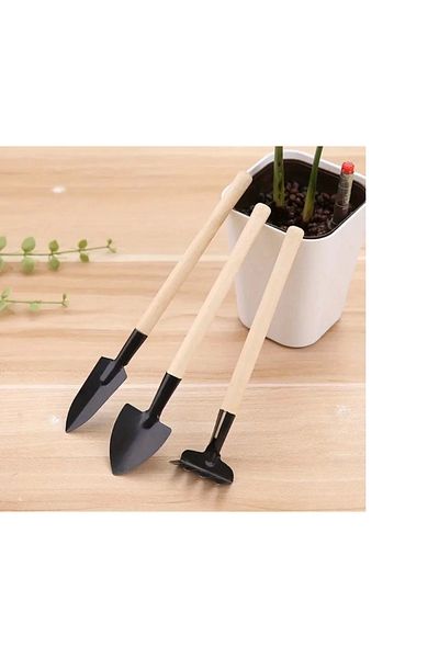 YNT İthalat Mini Digging Shovel Rake Set - Portable