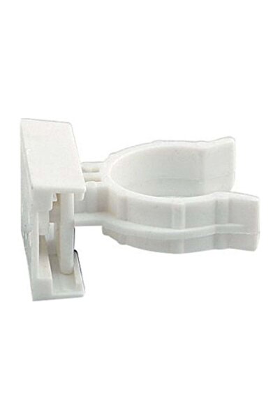 Ayder Mobilya Aksesuarları PLASTİK BAZA KLİPSİ AHŞAP BEYAZ ( 20 ADET )