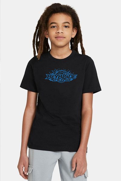 Tshirthane Beyblade Logo Μαύρο παιδικό μπλουζάκι