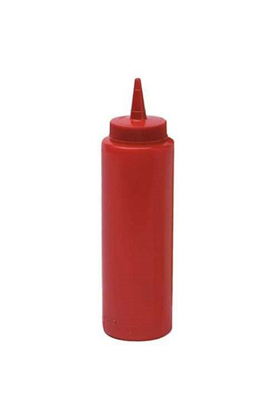 Angoravi Ketchup Bottle - 1000ML Giant Size Red
