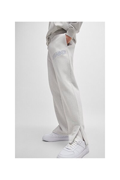 HUGO Ana Hat Logolu Bol Kesim Pamuklu Havlu Eşofman Altı