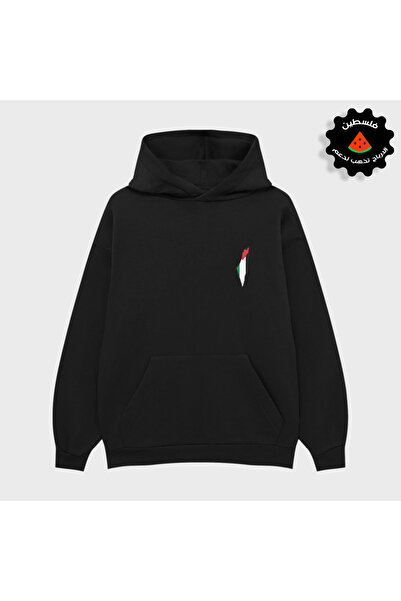 LAYORA Unisex Filistin Baskılı Oversize T-shirt sweatshirt koleksiyon