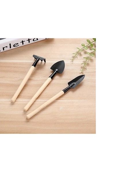 YNT İthalat Mini Digging Shovel Rake Set - Portable