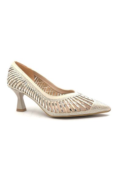 KOCAMANLAR Feles Candy Heel Cinderella Stone Stiletto Pantofi cu toc dama TEN