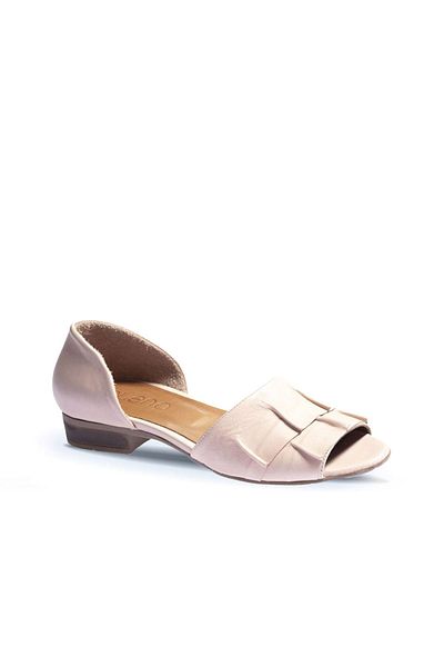 BUENO Shoes Gri Deri Kadın Sandalet 01wn5100
