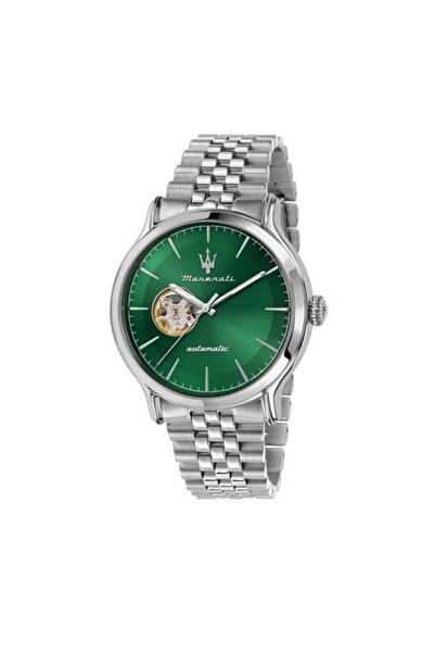 Maserati R8823118010 Çelik 10 Atm Su Geçirmez Italyan Dizayn Otomatik Safir C...