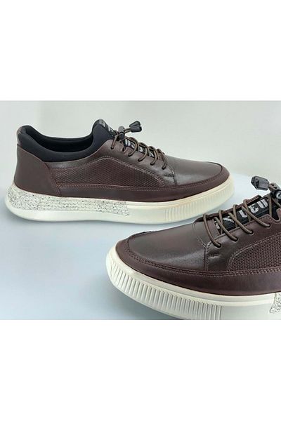 KCMN Dropland 8223 100% γνήσιο δέρμα ανδρικά παπούτσια casual καφέ