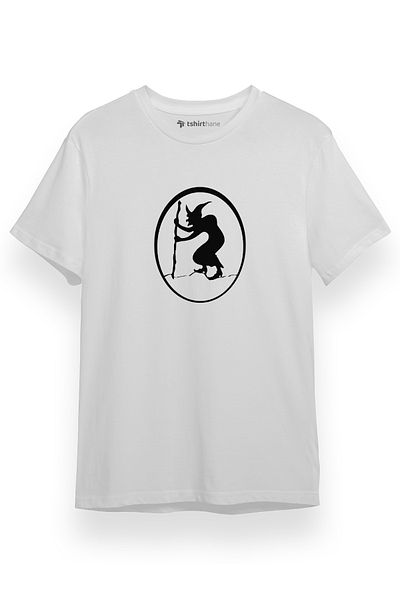 Tshirthane Old Witch Icon Λευκό κοντομάνικο ανδρικό μπλουζάκι