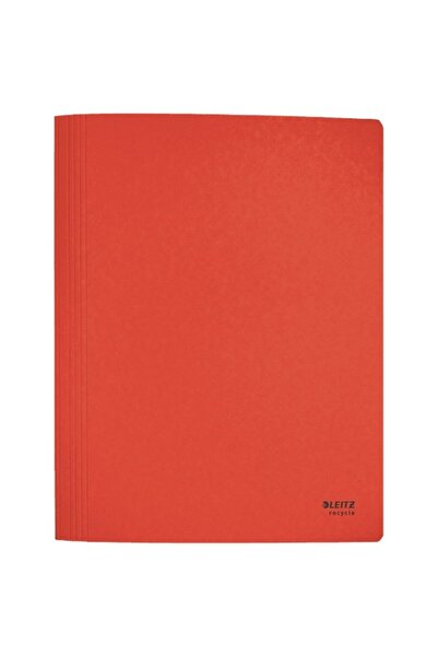 Leitz Leıtz Recycle A4 Karton Telli Dosya Kırmızı 3904-25