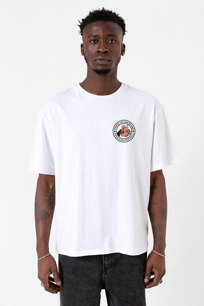 Tshirthane Ανδρικό μπλουζάκι Popeye The Sailor Man White Cycling