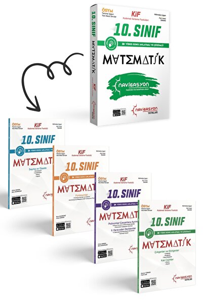 Navigasyon yayınları 10. Sınıf Matematik KİF Kademeli İlerleme Fasikül Seti 2026