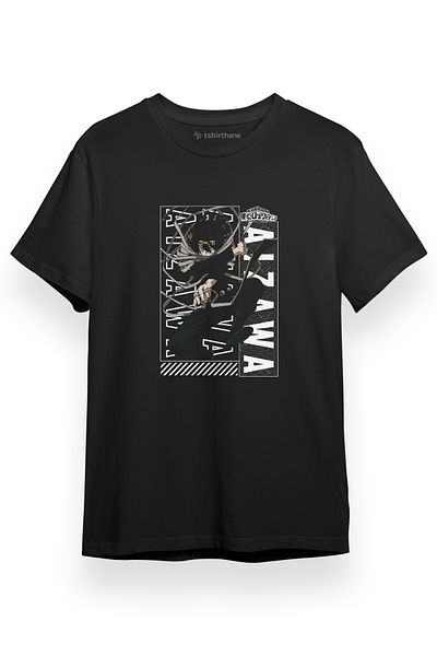 Tshirthane My Hero Academi Erasure - Μαύρο ανδρικό μπλουζάκι Shota Aizawa