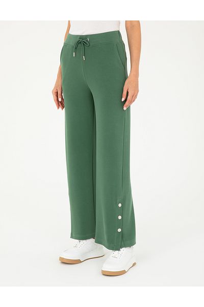 Pierre Cardin بنطال رياضي أخضر فضفاض 50284727 -VR054