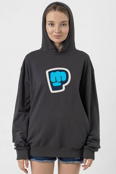 Tshirthane PiewDiePie Active Smoked Women's 2ip Hoodie
