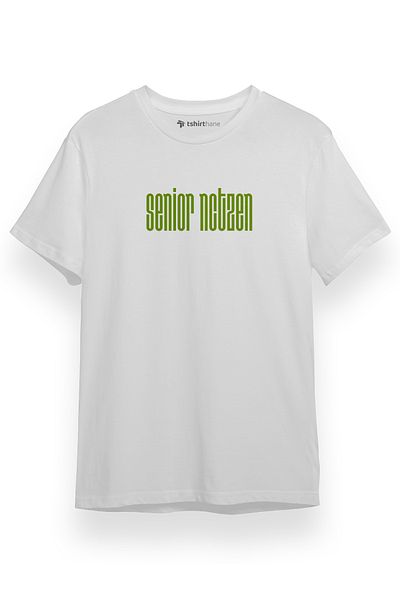 Tshirthane Ανδρικό μπλουζάκι NCT Senior Nctzen Λευκό κοντομάνικο