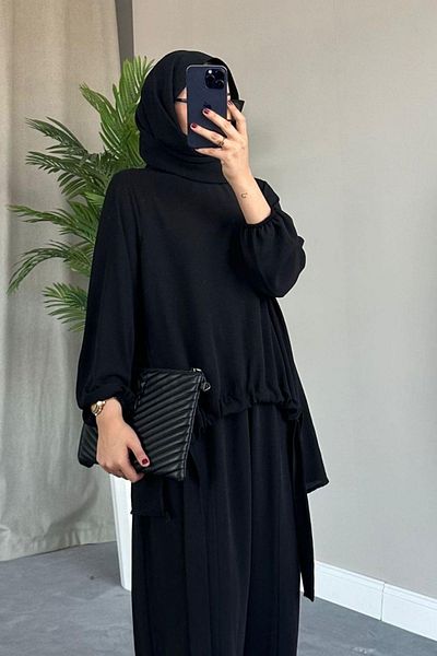 HAZA MODA Şalvar Airobin Set Black